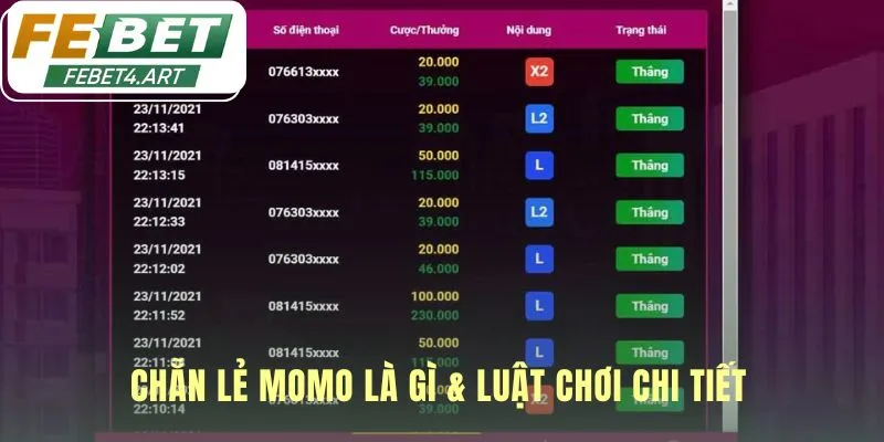 Chẵn Lẻ Momo | Top 3 Mẹo Soi Cầu - Hướng Dẫn Chi Tiết febet Luật chơi chẵn lẻ momo dựa trên số cuối mã giao dịch MoMo